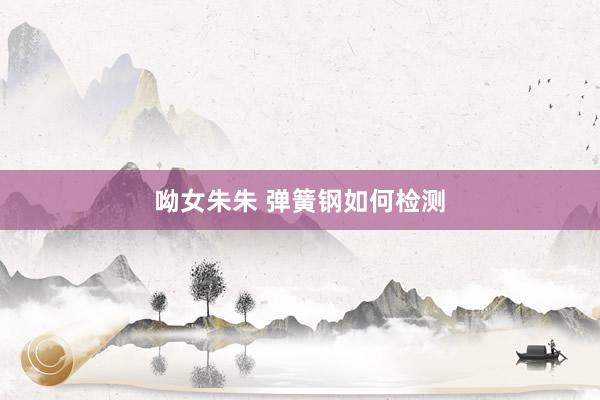 呦女朱朱 弹簧钢如何检测